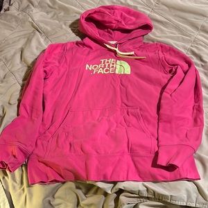 The north face women’s hoodie size large. GUC